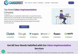 Best Odoo Implementation Company in India, USA , Europe & Middle East - CandidRoot is the world's leading company for odoo implementation that offers hassle free Odoo Implementation services as per your business requirements. Our Odoo experts have vast experience in Odoo Implementation with methodology with considerable successfully completed international projects.