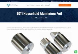 8011 Household Aluminum Foil  - 8011 household aluminum foil for sale has high quality structure and good operation. 