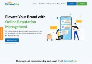 Review Arm - The review arm helps businesses automate their review request process to get more positive online reviews, manage negative reviews, and win more business. Our Service -   Reputation Management Company   Reputation Management  agency
 Address: West Palm Beach, FL, 33413, USA
 Call us for more info: 561-228-4111