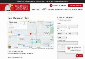 Goldberg and Osborne - In need of an experienced East Phoenix personal injury lawyer. Your search for 