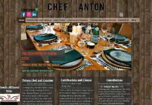 Chef Anton - I offer private chef and catering services, cooking classes, skills development training, OHS certifications, PPE and full-spectrum hospitality consultations for private lodges and hotels