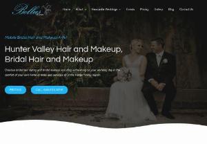 Bellus - Bridal Hair and Makeup - Mobile Bridal Hair and Makeup servicing Newcastle and the Hunter Valley. Providing creative bridal hair upstyling and airbrush makeup for brides on their wedding day in the comfort of your own home or hotel.
