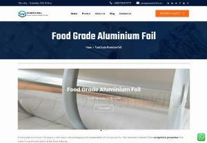 Food Grade Aluminium Foil  - Food grade aluminium foil for sale has high quality structure and good operation. 