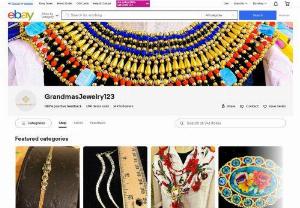 GrandmasJewelry - Grandmas Jewelry 123 sells vintage necklaces, bracelets, brooches, rings. We sell jewelry with real gemstones, and costume jewelry.