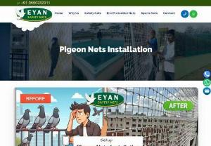 Pigeon Nets Installation in Hyderabad | Book Now for Free Service - Choose Eyan Safety Nets for professional pigeon net installation in Hyderabad, tailored for balconies and buildings. We take pride in offering free service for installation, making it easier than ever to safeguard your property. To ensure birds stay away, contact us at 9550282911 or visit our informative page for more details. Plus, at just 25 rupees per square foot, our services are not only effective but also cost-friendly.