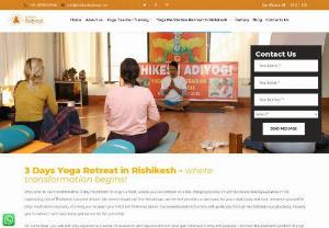 3 Days Yoga Retreat in Rishikesh - Rishikesh Adiyogi - Rishikesh Adiyogi's 3 Days Yoga Retreat in Rishikesh offers a perfect journey of self-transformation. Recharge your mind, body, and soul with daily yoga practices.