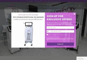 ComplexCity Aesthetics - ComplexCity Aesthetics is a professional beauty distributor who provides affordable, top-quality medical spa equipment for beauty and skincare providers. Our products include skin tightening machines, laser hair removal machines, and more.