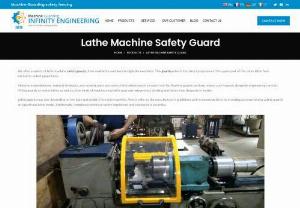 Lathe machine safety guard - Airborne material pieces, material kickbacks, and rotating parts are some of the lathe hazards to watch out for. Machine guards can help reduce such hazards alongside engineering controls. Fitting guards on metal lathes as well as other kinds of machine shop lathe gear can help protect clothing and hands from the parts in motion