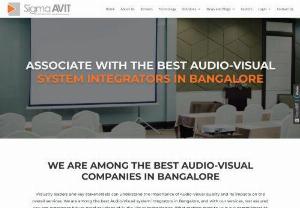 Audio Visual System Integrators In Bangalore - Sigma AVIT - Looking for the best audio visual system integrators in Bangalore? Sigma AVIT is among those companies that offer top AV solutions for dynamic business needs.