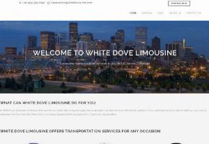 White Dove Limousine - Address : 1735 S Newark Ct, Aurora, CO 80012, USA || Phone : 303-363-8090