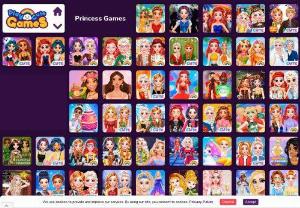 Princess Games for Girls - Enjoy enchanting Princess Games for girls, featuring royal makeovers, adventures, and magical quests. Unleash your inner princess!