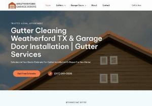Weatherford Garage Doors and Gutters - Located at the heart of Weatherford, Texas, our company has been a beacon of professionalism and dedication for over two decades. At Weatherford Garage Doors and Gutters, our focus is on providing top-tier, affordable gutter cleaning services, gutter repair, and garage door installation services for both residential and commercial clients. Our team is dedicated to ensuring every job is completed with precision and care. Through the years, we’ve adapted, evolved, and honed our...