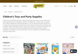 Best Wholesale Party Supplies | Children's Toys and Celebrations - Get quality, wholesale party supplies and children's toys at a great price. Celebrate any occasion with our wide selection of party decorations, favors, and more. party supplies