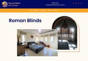 Electric Roman Blinds - Roman shades are a kind of window covering that keeps the sun out. Unlike regular window shades, Roman shades go up neatly and look smooth when they’re open, without any bumps or lines like vertical shades or blinds.