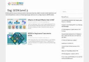 IETM Level 3 - IETM Level 3 is a linearly structured electronic document where the content is stored in smaller logical blocks of text with hyperlinked content to different logical pages and less use of scrolling compared to IETM Level-2.