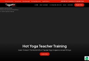 Hot Yoga Teacher Training | RYT 200 Yoga Alliance Approved - Become An International Certified Bikram Hot Yoga Teacher and Teach The World's Most Popular 26 and 2 Bikram Hot Yoga Sequence in Just 2 Weeks.