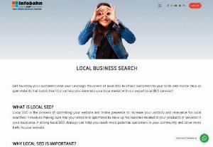 Local SEO Agency in Dubai - Infobahn Consultancy is a leading local SEO agency in Dubai offering expert local SEO services. Boost your online visibility and attract more local customers with our tailored strategies and comprehensive solutions. Contact us today for personalized local SEO services in Dubai.