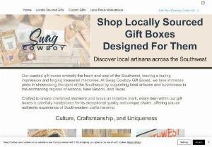 Swag Cowboy - Swag Cowboy champions the Southwest, supporting local artisans and businesses in Arizona, New Mexico, and Texas. Our commitment to these regions is unwavering, as we curate products that reflect the heart and soul of these locales.  Quality is our signature. Each item in our gift boxes is handpicked for its exceptional quality and unique charm, allowing customers to experience the very best of the Southwest. Whether it's for a special occasion or self-indulgence, our gift boxes...