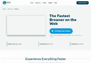 WaveBrowser - A web browser designed for productivity