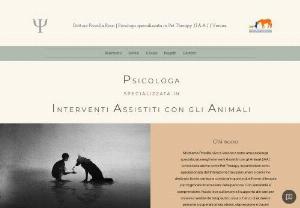 Priscilla Rossi psicologa specializzata in pet therapy - Psychological support service with the help of pet therapy