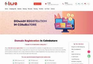 Domain registration Coimbatore | Website registration company India - We are a domain registration company in Coimbatore, India. check your business website with us and register your domain
