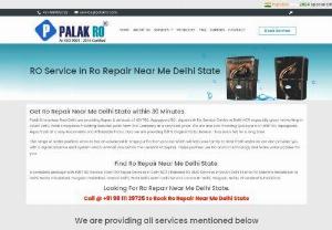Kent RO Repair Near me in Delhi State - Are you looking for the best RO Water Purifier Service in Delhi State? Then you&#039;ve come to the right place! Introducing Palak Ro- offering a reliable and highly quality RO Service in Delhi State. Our experienced technicians can repair any brand of water purifier near me in no time at all so that your family gets access to clean drinking water easily - every day.