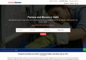 Verified Packers and Movers in Delhi, House Shifting in Delhi - Compare price estimates from verified vendors, and hire best intercity shifting. It gives you the approximate price of your relocation Compare shifting charges from 3 verified movers, hire the best Packers and Movers in Delhi suitable for you and save money.
