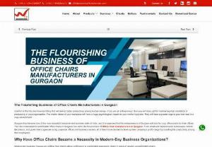 The Flourishing Business of Office Chairs Manufacturers in Gurgaon - Comfort is the first and foremost thing that will deliver better productivity among human beings. If you are an entrepreneur, then you will likely opt for maintaining high standards of productivity in your organization. The interior d&eacute;cor of your workplace will have a huge psychological impact on your worker&rsquo;s psyche. They will have a greater urge to give their best in a cosy environment. 
