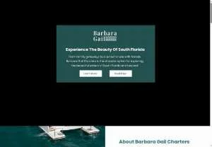 Screenshot of Barbara Gail Charters: South Florida Boat Tours