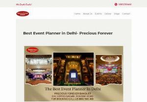 Precious Forever The Bes Event Planner In Delhi - Precious Forever Banquet Hall, Peeragarhi is a highly-rated event planner in Delhi. They offer a wide range of services, including catering, decor, floral arrangements, photo, video, and audio support, invitation cards, entertainment, and expert venue selection. They have experience organizing all types of events, including weddings, birthdays, corporate events, and other celebrations. 