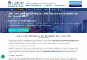 +971 56 695 2225 | Disinfection and Sanitization services in Dubai - Al Waha Hygiene, your trusted partner for disinfection and sanitization services in Dubai. We provide top-tier solutions to keep your spaces safe and clean. Our experienced team uses advanced techniques and eco-friendly products to ensure the highest level of hygiene. Whether it&#039;s your home, office, or commercial establishment, we&#039;ve got you covered. Don&#039;t compromise on safety &ndash; choose Al Waha Hygiene for a healthier environment. Contact us today for...