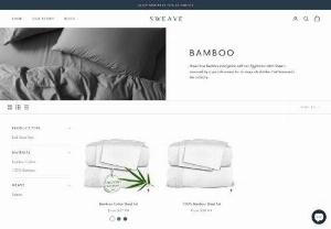 Bamboo Sheets | Sweave Bedding - Sweave Bedding's Bamboo Sheets: sateen weave, T300, breathable, hypoallergenic & temperature-regulating. Shop now & feel the magic of a truly restful sleep.