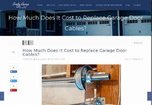The Cost of Garage Door Cable Replacement - Understanding the cost of replacing garage door cables is essential for homeowners. The total expense can vary depending on several factors, including the complexity of the job, location, and the type of cable you choose. On average, the cost of cable replacement typically ranges from $200 to $500.