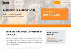 Pop A Lock of Destin, Florida 850-749-2800 - When you get locked out of your home or car in Destin, FL, Pop-A-Lock has your back. Locksmith Services, Automotive Locksmith, Car Door Unlocking, Computer Chip Keys Programmed, Emergency Lock Outs. Working hours: 7AM - 11PM Everyday  Address: 128 Calhoun Ave Unit 9, Destin FL 32541