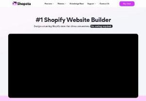 Visual Designer for Shopify - Drag&drop Shopify theme designer software. Export your design to OS2.0 Shopify theme with single click
