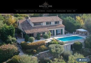 Haute Vue Holiday Home - With stunning views, infinity pool, super-fast WiFi and modern air-conditioning, this large luxury villa is close to the beautiful perched villages of Provence and in easy reach of the beaches and sights of the sparkling Côte d'Azur.