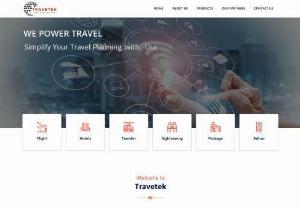 Online Travel Technology | Travel Software Development Company - Travetek is leading travel software development company in Thailand. We offer best quality online travel technology of business around the world.