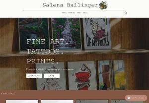 Salena Ballinger Art - Fine Art. Prints. Tattoos. Fine art and tattoos in the same conversation.