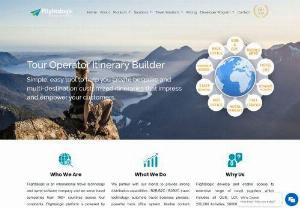  Tour Operator Itinerary Builder - FlightsLogic tour operator itinerary builder is your one-stop shop for creating an excellent business website. It is the best itinerary builder software and planner, bringing all your travel-related information into one platform.