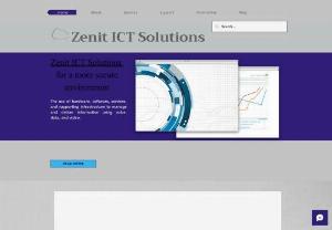 Zenit ICT Solution - As an information and communications technology (ICT) consultant we are a professional appointed to perform expert tasks related to ICT. We can advise on the design, structure and efficiency of ICT systems in all organizations or on specific projects. We be required to produce business needs assessments and develop information systems solutions that meet the objectives of the organization or project. Such needs might include connectivity, security, technical infrastructure issues,...