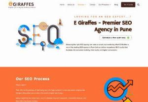Boost Your Online Presence with the Top SEO Agency in Pune - eGiraffes - Discover unparalleled SEO services in Pune at eGiraffes! Elevate your digital presence, increase website traffic, and dominate search engine rankings with our expert SEO strategies. Our dedicated team of professionals employs cutting-edge techniques to optimize your online visibility, ensuring your business stands out in the competitive digital landscape. Trust eGiraffes to drive organic growth and deliver measurable results. Elevate your brand to new heights with the leading SEO agency...