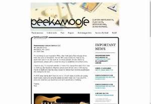 Peekamoose Custom Guitars and Repairs - Address: 48 Lakeside Drive, Rhinebeck, NY 12572, USA || Phone: 212-869-2396