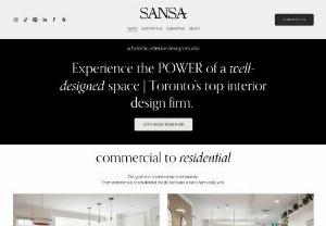 Sansa Interiors - Welcome to Sansa Interiors, a interior design studio based in Toronto, Canada, specializing in creating luxury interiors for residential and commercial projects.