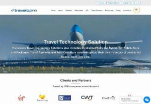 Travel Technology Solution - Travelopro is a leading Travel Technology Company to expand the best travel technology solution as per business requirements. We are a leading travel technology company and commit to giving innovative travel software with the latest travel technology solution for travel agencies, travel management companies, travel portal development companies and tour operators, which are very useful to them to automate business procedures, maximize profits and better client experience.