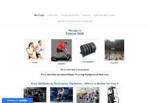 Fitness 1000: Large Online Selection of Quality Fitness Equipment - SHOP: Large Online Selection of Top Quality Fitness Equipment. Thousands of items to choose from. Best Price Guarantee. Many items have FREE Shipping. White Glove Delivery and Installation Services available. Come browse: