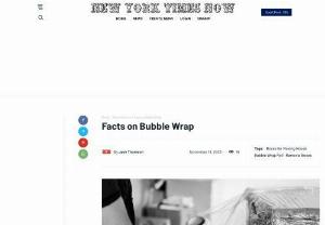 Facts on Bubble Wrap - The packaging materials consist of various items such as the removal boxes, cardboard boxes, postal bags, etc. But these packaging items for the outer layer of the packaging while the inner layer which is meant to absorb the shock and protect the items from any kind of damage is the bubble wrap roll.