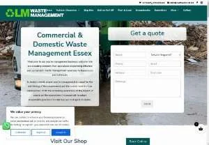 Screenshot of Domestic and Commercial Waste Disposal Essex