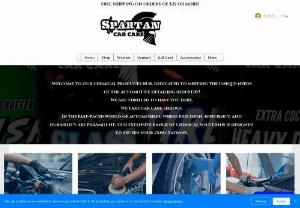 Spartan Car Care - Automotive detailing products used by detailers and do it yourself customers. From glass cleaners to interior cleaners and all in between as well as a few accessories.