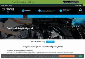 Car Servicing Bridgend - Welcome to Peak MOT & Service Centre, call 01656335393 to book car servicing in Bridgend. We provide a team of skilled technicians for Car Servicing Bridgend.