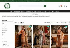 Asim Jofa - Buy Asim Jofa latest collection online on discounted rates, Asim Jofa wedding suites, Asim jofa 3 piece suits, Asim jofa unstitched suits, Asim Jofa ready to wear collection